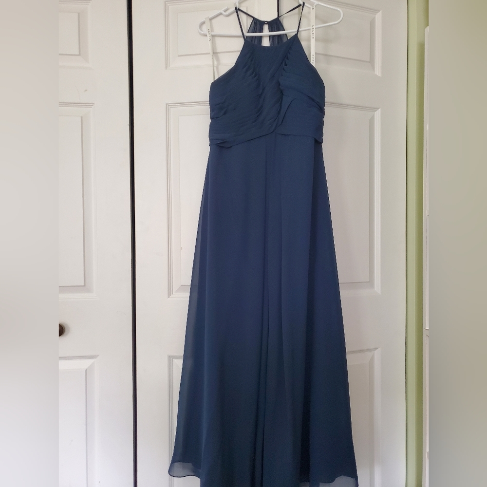 Azazie Dark Navy "Ginger" Bridesmaid Dress